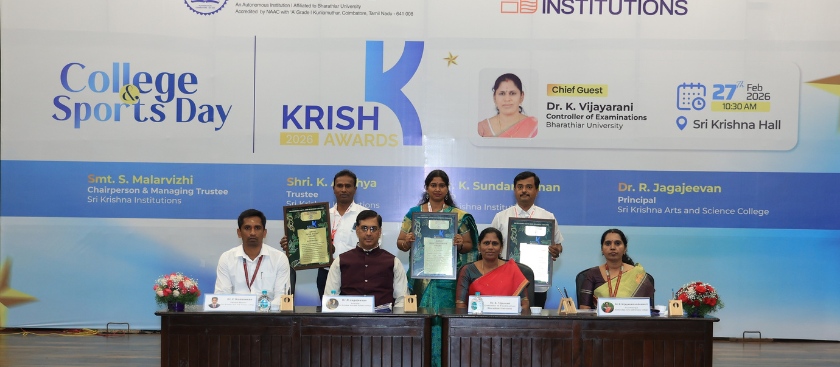 KRISH AWARD - 26 - SKASC KRISH AWARD - 26 - SKASC